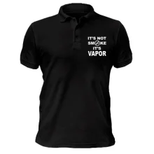 Футболка поло It`s not smoke, it`s vapor